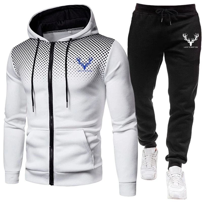 2026 New Arrival Men's Set Zip - Men'S Fashion Zipper Hoodie ulasan dan harga
