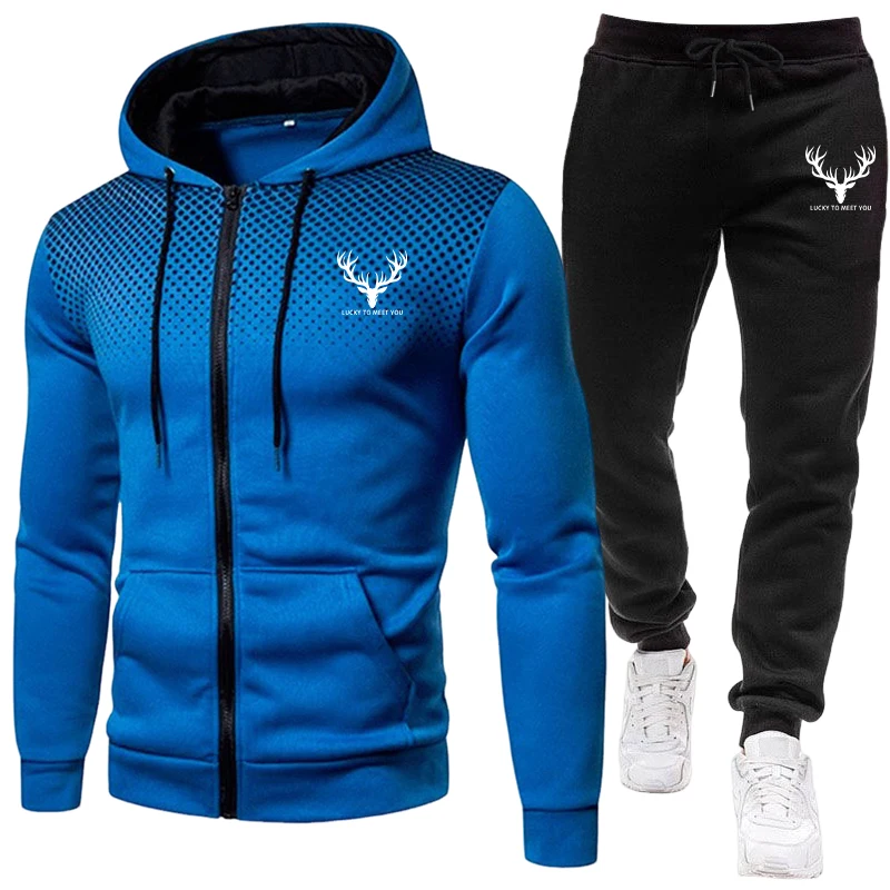 2026 New Arrival Men's Set Zip - Men'S Fashion Zipper Hoodie ulasan dan harga