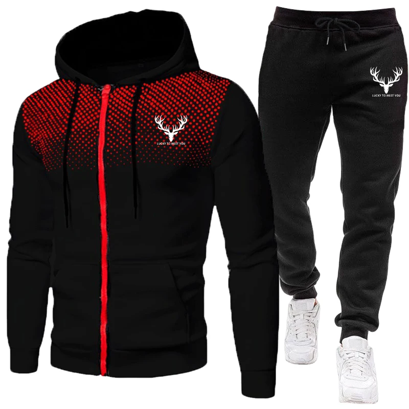 2026 New Arrival Men's Set Zip - Men'S Fashion Zipper Hoodie ulasan dan harga