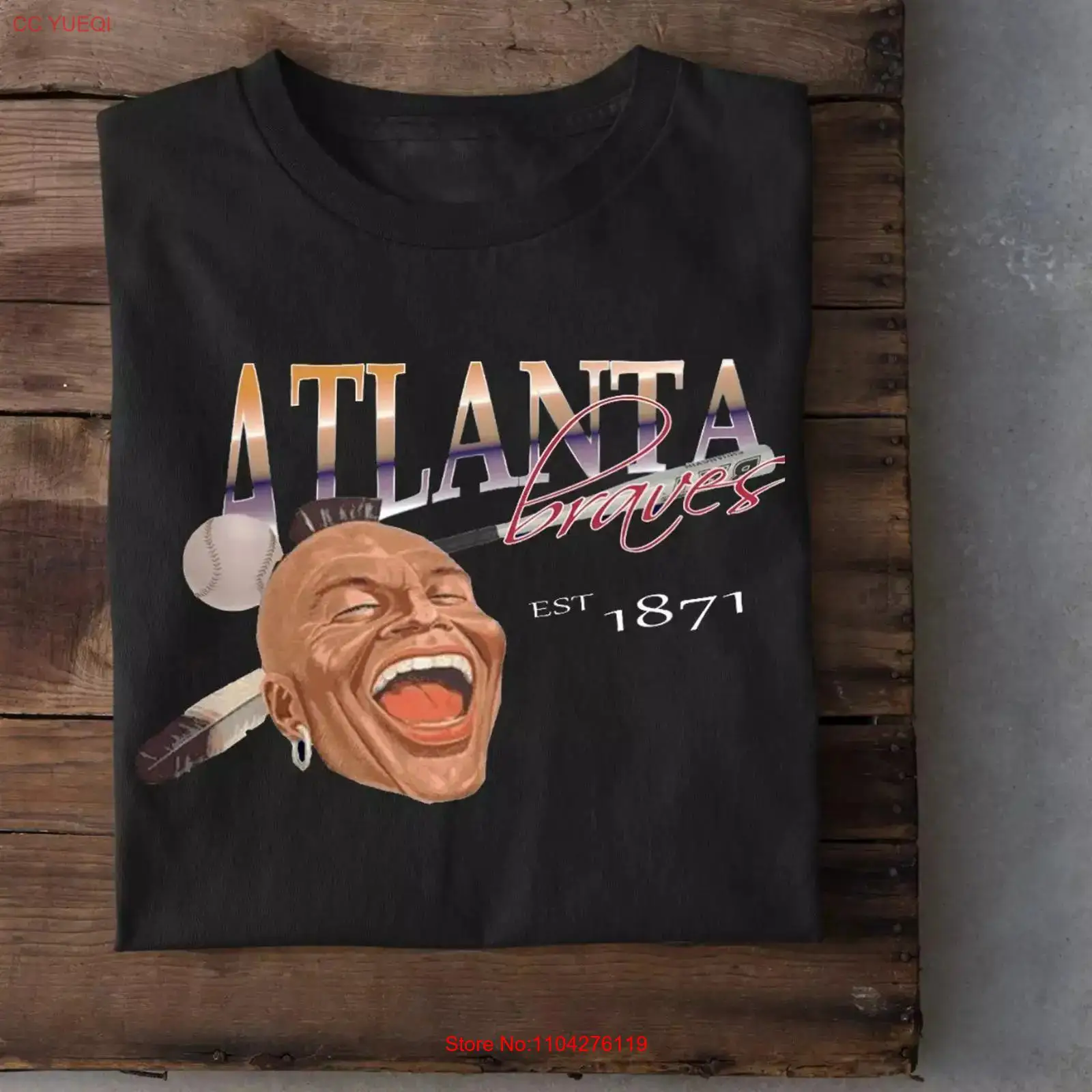 Atlanta teammm T Shirt  Cotton - Men'S Fashion Everyday ulasan dan harga
