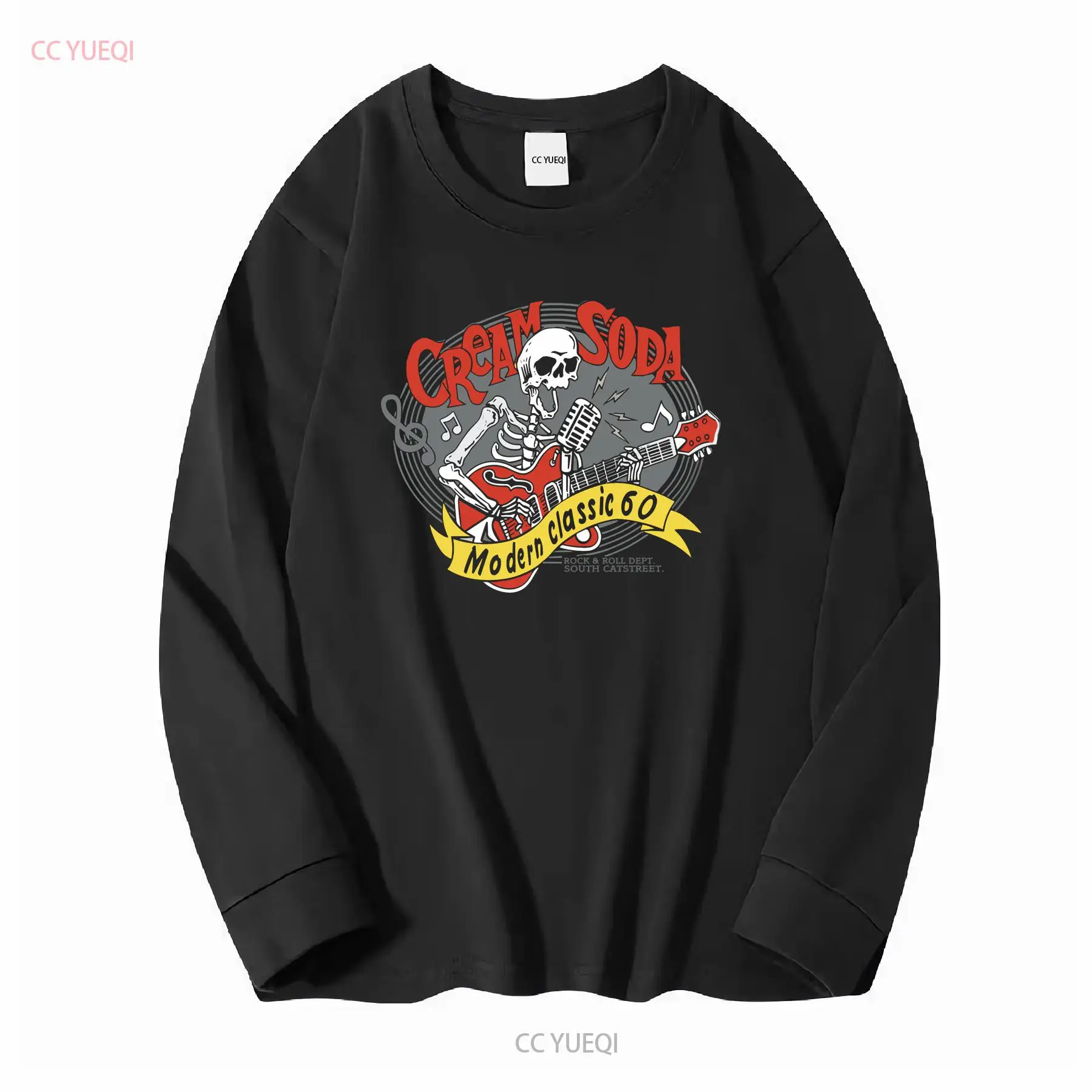 Cream Soda Rock Roll T shirt J - Men'S Fashion Everyday ulasan dan harga