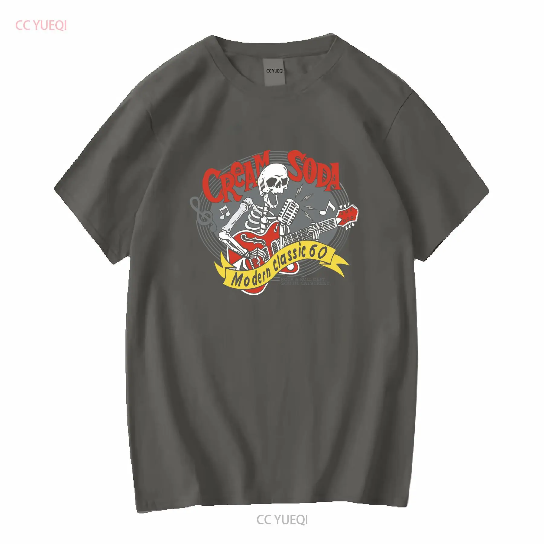 Cream Soda Rock Roll T shirt J - Men'S Fashion Everyday ulasan dan harga