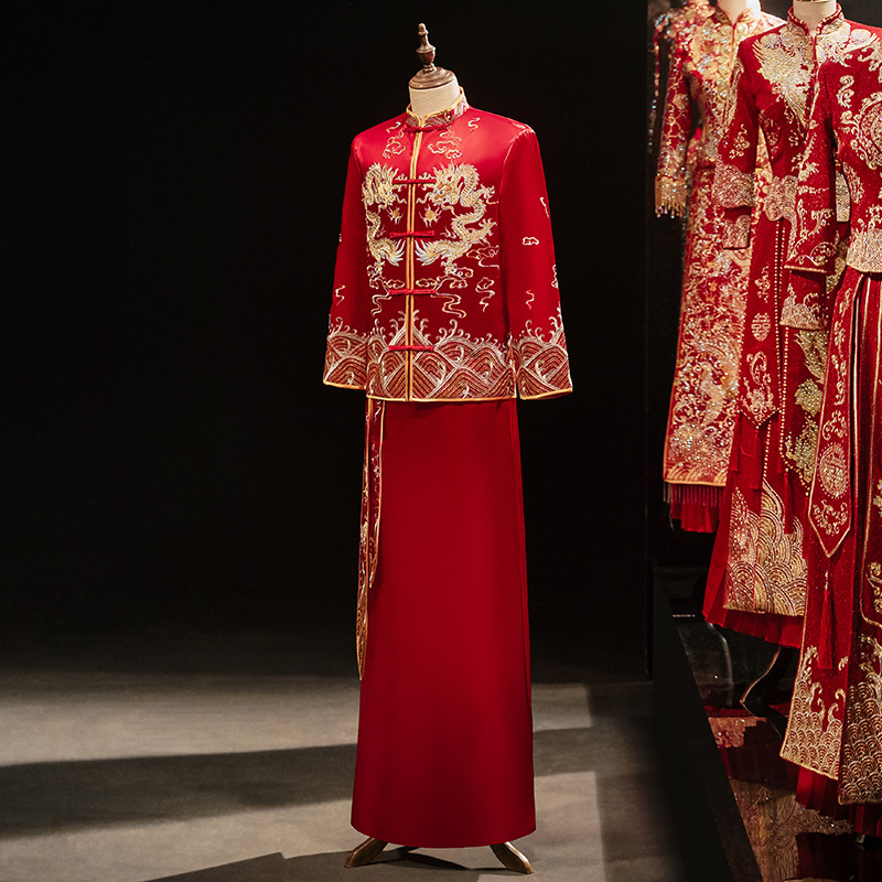 Chinese Style Men Marriage Set - Mens Fashion Mexico ulasan dan harga