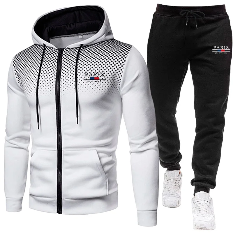2026 Trend Men's Sports Set Zi - Men'S Fashion Zipper Hoodie ulasan dan harga