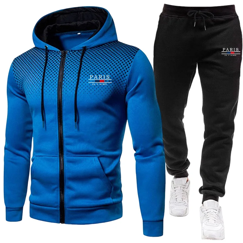 2026 Trend Men's Sports Set Zi - Men'S Fashion Zipper Hoodie ulasan dan harga