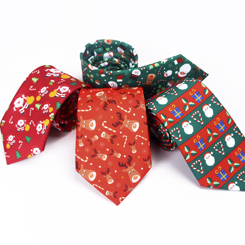 Christmas Tie For Men Women Sn - Men'S Fashion Xmas Party ulasan dan harga