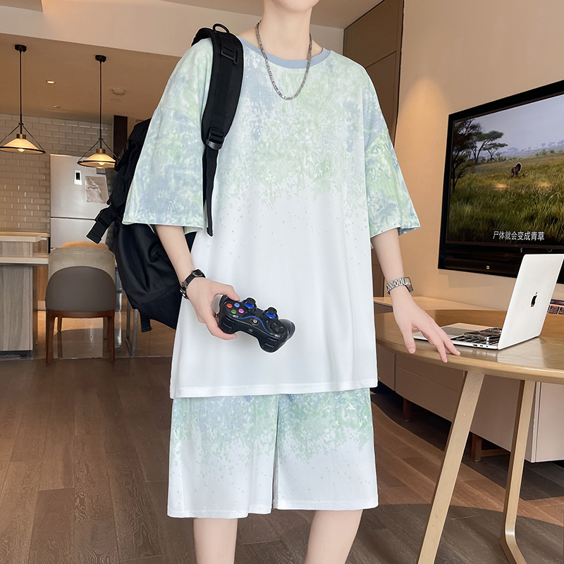 【Top 5-Point Pants】Men's T-Shi - Men'S Fashion Pants ulasan dan harga