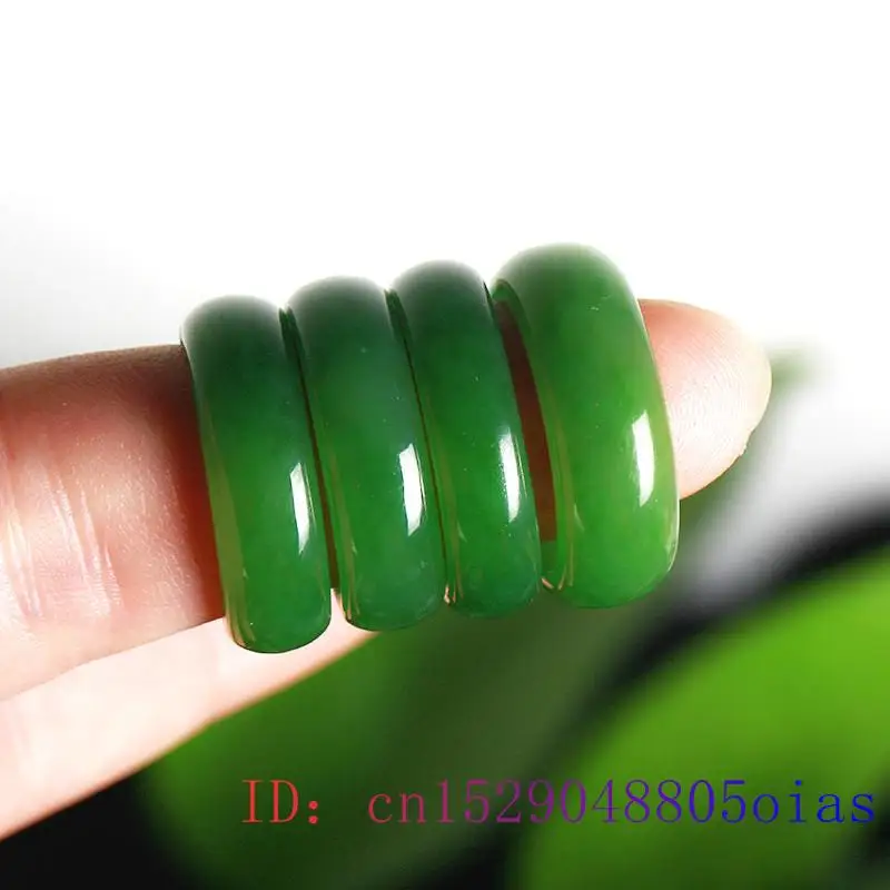 Natural Green Hetian Jade Ring - Men'S Fashion For Wedding ulasan dan harga
