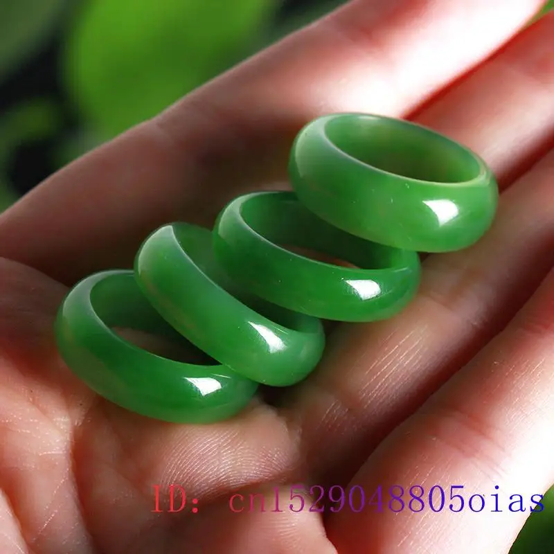 Natural Green Hetian Jade Ring - Men'S Fashion For Wedding ulasan dan harga
